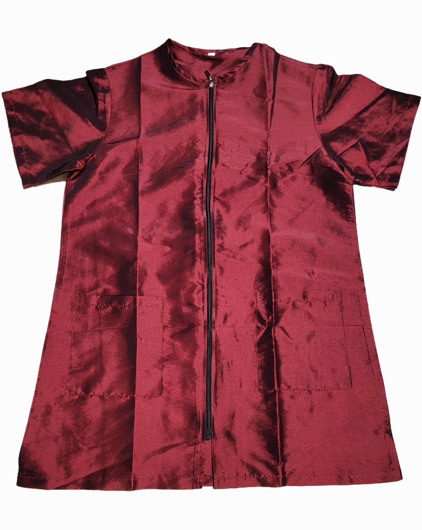 BURGUNDY SMOCK/JACKET