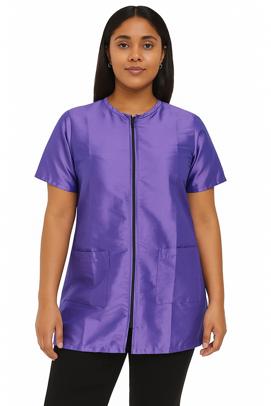 PURPLE GROOMING JACKET/SMOCK