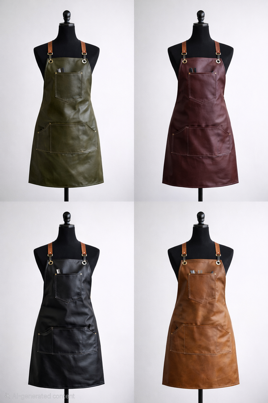 Modern vinyl Aprons