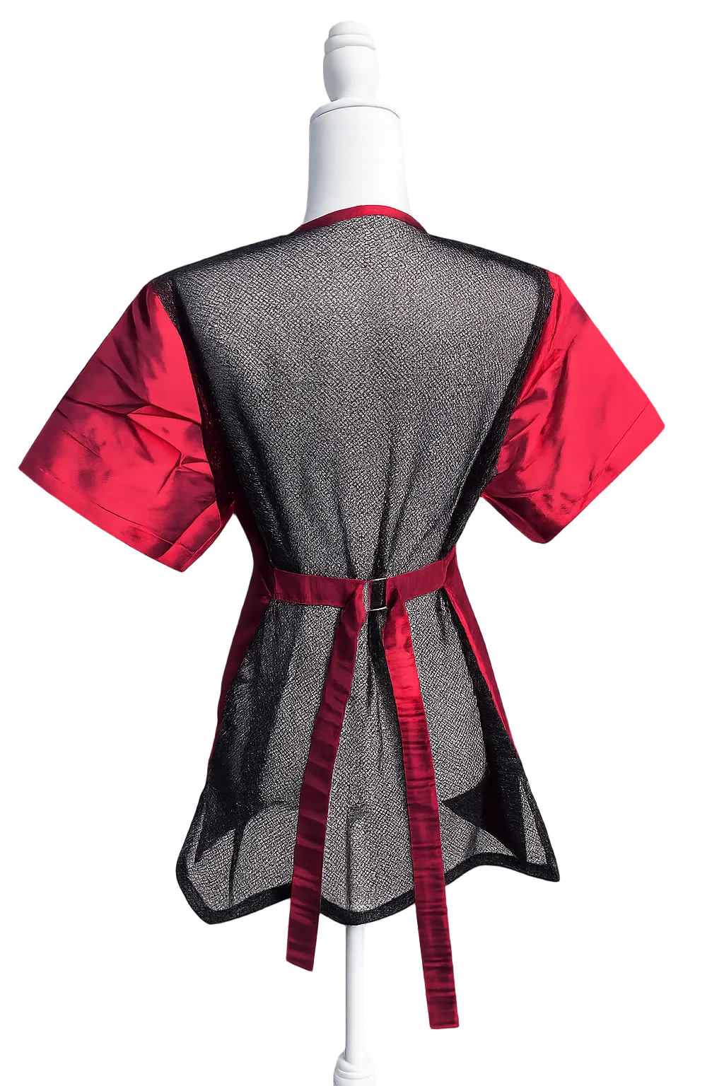 smock with mesh