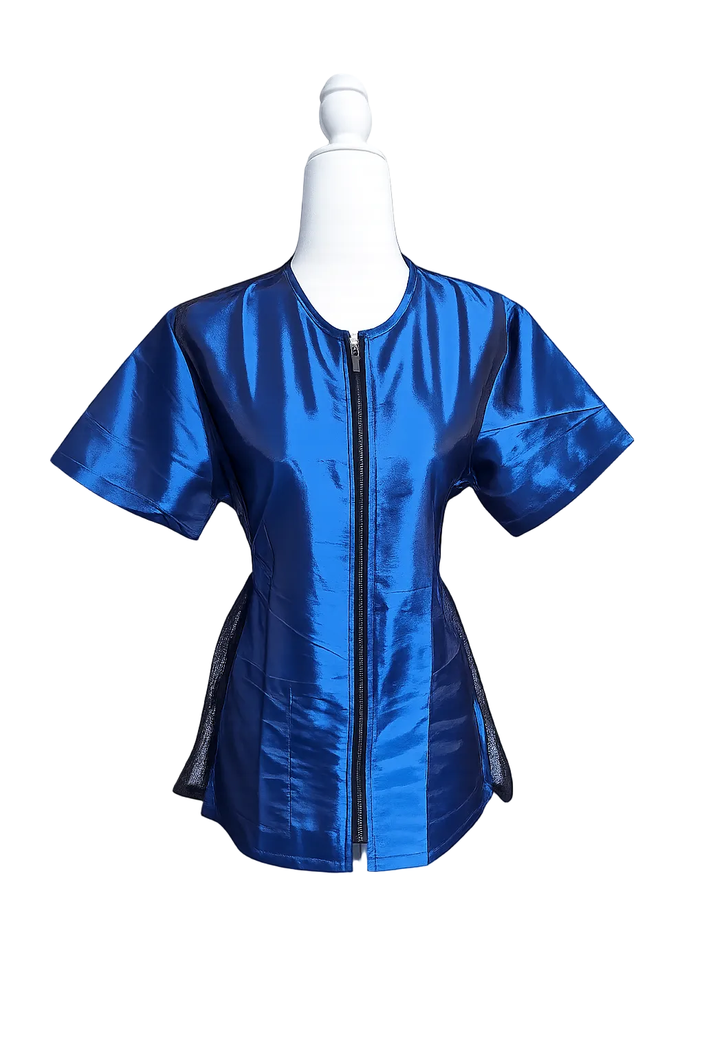 smock with mesh